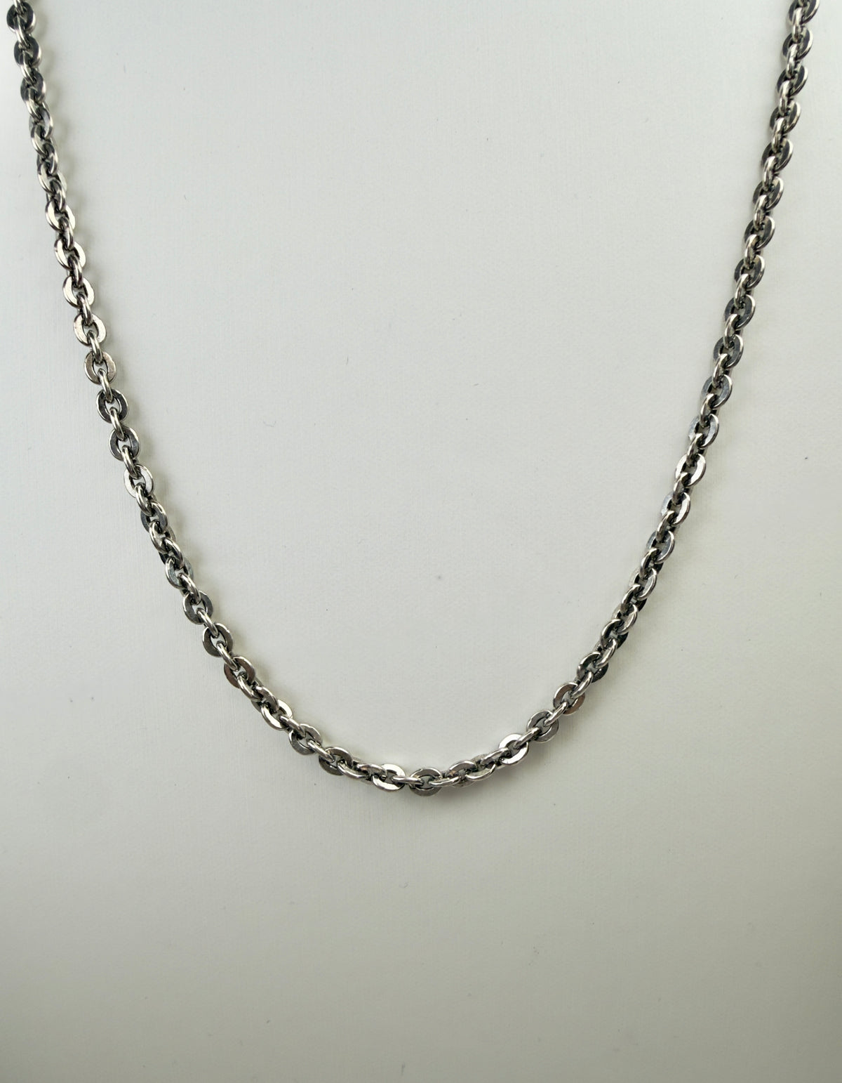 The Salvador - Oxidized Sterling Silver Heavy Cable Chain Bracelet