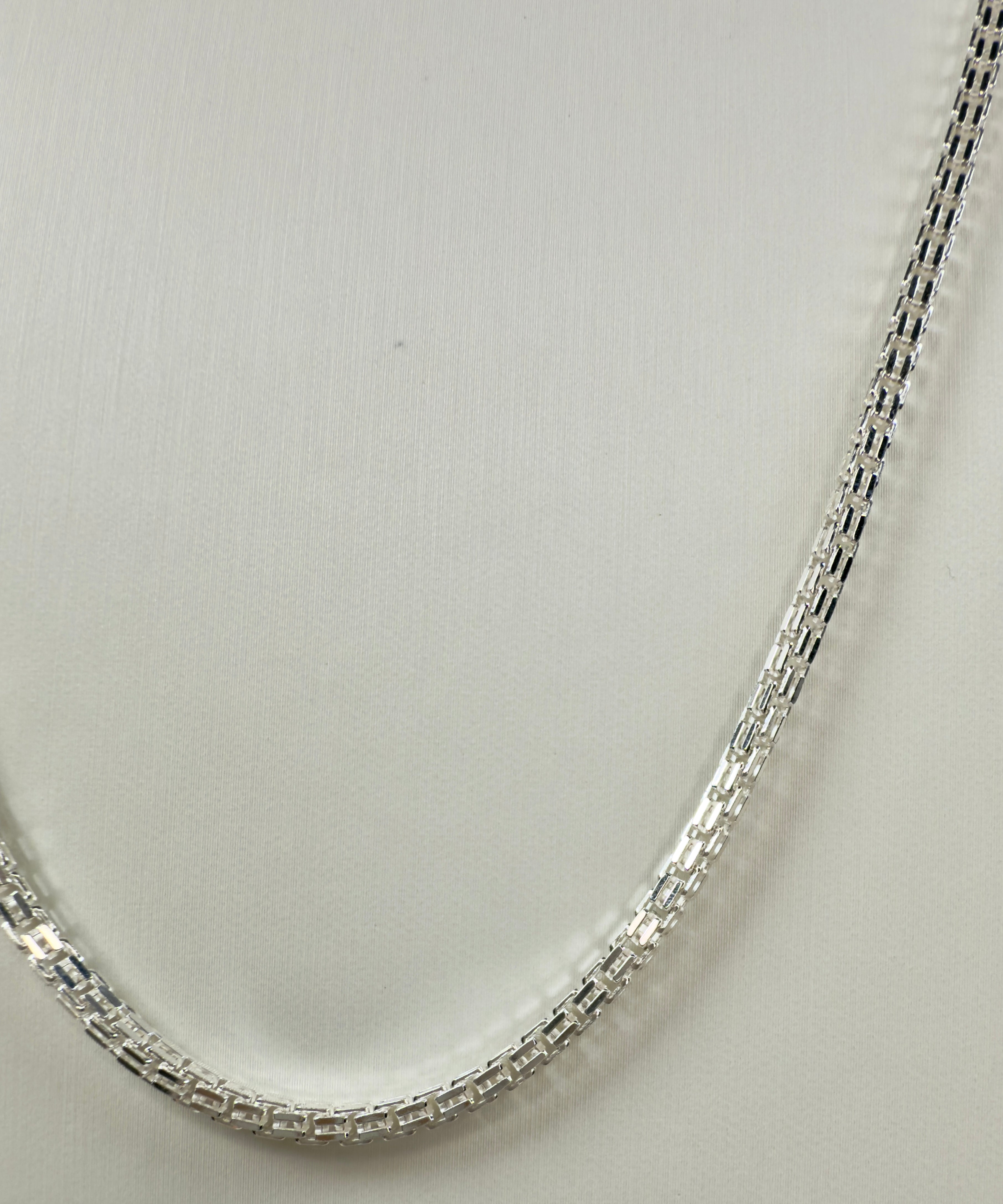 The Strummer - Double Venetian Sterling Silver Necklace