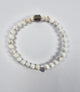 The Brandon - Magnesite and Brass Accent Beaded Bracelet