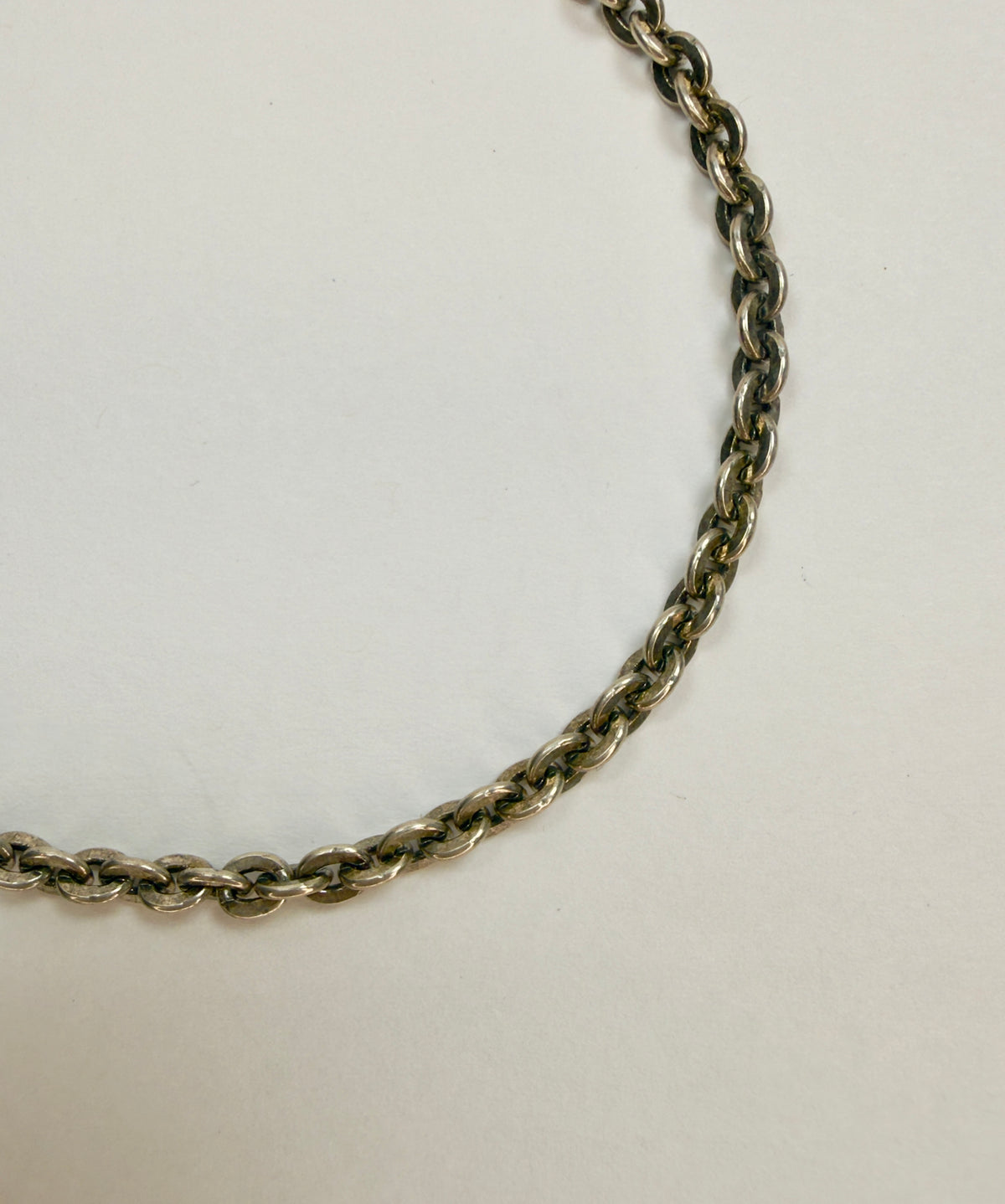 The Alcala - Oxidized Sterling Silver Heavy Cable Chain Bracelet